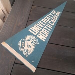 Vintage University of North Carolina Felt Pennant